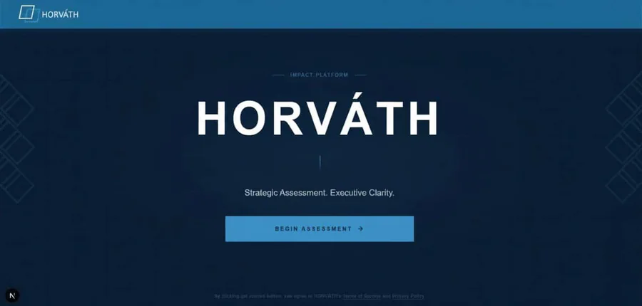 HORVÁTH Survey responsive product interface